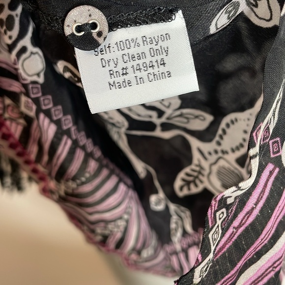 Johnny Was | Women’s Edina Fringe Blouse Size Small NWT - Picture 8 of 8